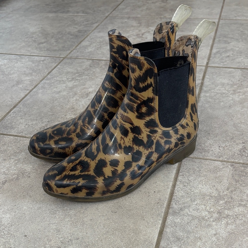 J. Crew Rain Bootie Galoshes